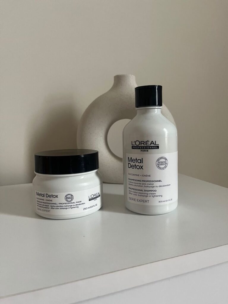 L’Oréal Professionnel Metal Detox productlijn met shampoo, masker en olie