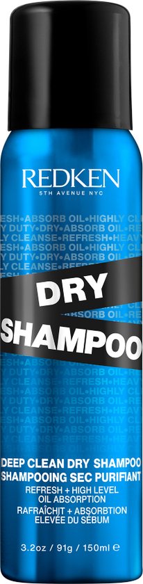 Redken Deep Clean droogshampoo voor vet haar – krachtige reiniging tussen wasbeurten door