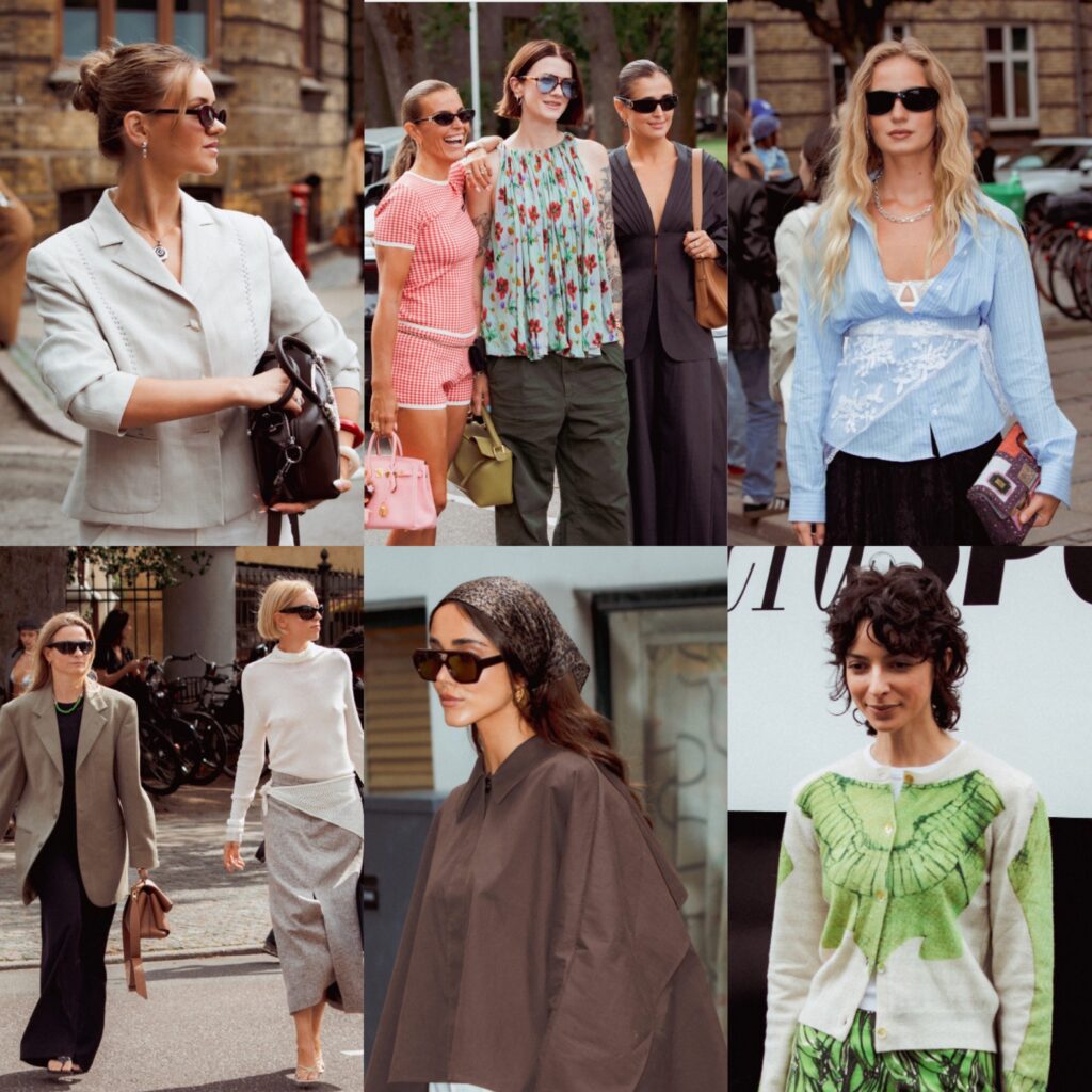 street style photos on Copenhagen fashion week 2026